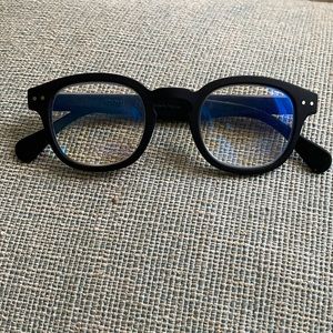 Izupizi Screen Reading Glasses Frame #C black frame +2